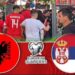 Shqipëria përballë Serbisë, formacionet zyrtare të ndeshjes së vitit