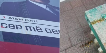 Albin Kurti s*lmohet me vezë në Skënderaj, pezullohen tre policë