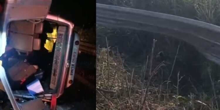 Aksident i frikshëm në Lushnje/ Benz-i merr para furgonin me pasagjerë, përfshihet nga flakët