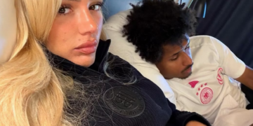 Loredana dhe Karim Adeyemi ndajnë momente të veçanta në aeroplanin privat