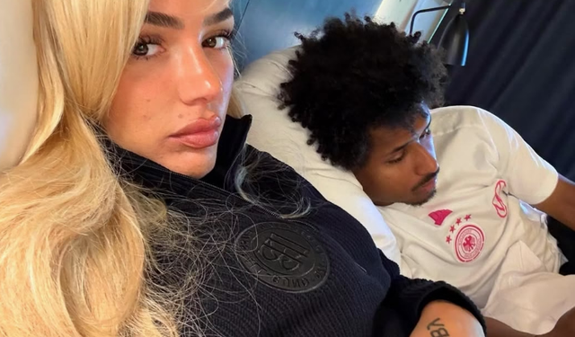 Loredana dhe Karim Adeyemi ndajnë momente të veçanta në aeroplanin privat