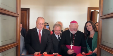Inaugurohet selia e re e Ambasadës Shqiptare në Vatikan, i pranishëm edhe ministri Hasani