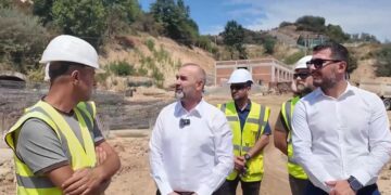 I pari në rajon dhe i dyti në Evropë, ministri Manja inspekton punimet e Institutit për Edukimin dhe Rehabilitimin e të Miturve