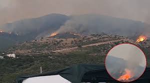 Flakët në Borsh dalin jashtë kontrollit, rrezikohen banesat pranë vatrave të zjarrit