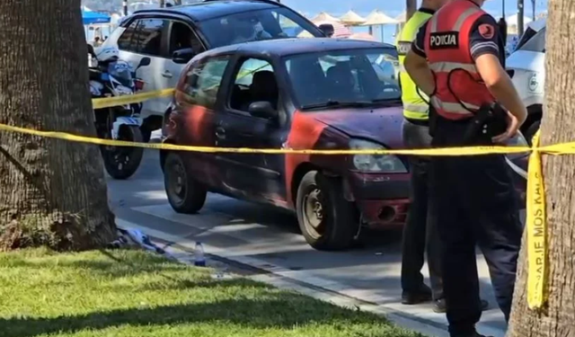 Aksident në Vlorë, i moshuari përplaset te vijat e bardha, në gjendje të rëndë në spital