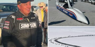 60-vjeçari humb jetën gjatë gare, duke tentuar rekordin e shpejtësisë prej 455 km/h