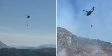 Zjarret në Çerkovicë dhe Dhivër, banorët evakuohen përkohësisht