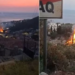 Zjarr në varrezat e Dhërmiut, flakët kërcënojnë ullishtet dhe zonën përreth