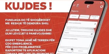 Reshjet e shiut, edhe Tirana në alarm: Evitoni lëvizjet e panevojshme, bashkëpunim me emergjencat civile