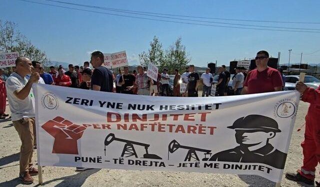 “Nuk do të punojmë më”- Naftëtarët e Bankers Petroleum protestë