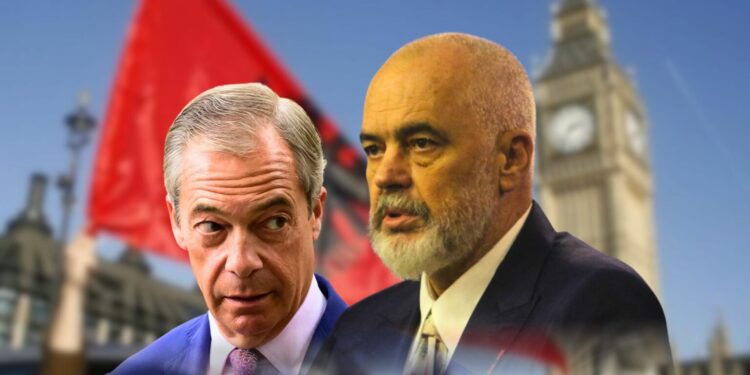 Nigel Farage pranon ftesën e Ramës, politikani britanik