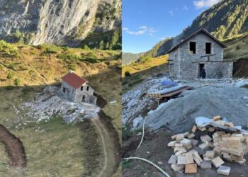 Ndërtuan pa leje në zonën e mbrojtur: Arrestohet pronari, procedohet efektivi