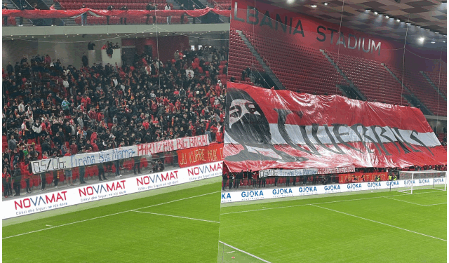 “Tirana Big Mama…”, tifozët e Partizanit i përgjigjen atyre të bardhebluve