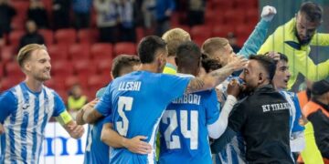 Fitorja e parë sezonale vjen në derbi, Tirana triumfon pastër ndaj Partizanit