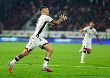 Goli historik ndaj Serbisë, Rei Manaj mes më të mirëve të Shqipërisë