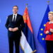 BE po humbet durimin, Von der Leyen vjen me kritika ndaj Vuçiç në Beograd