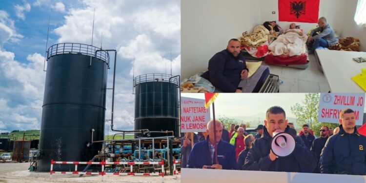 Punonjësit e “Bankers” në grevë urie për “Statusin e naftëtarit”