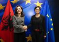 Komisonerja Marta Kos pret Spiropalin: Shqipëria një rast suksesi