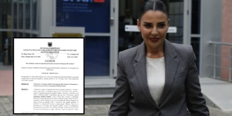 “Balluku mund të ndërhyjë në prishjen e provave”,Pse u mor masa për pezullimin e zv.kryeministres