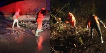 Reshjet rikthejnë problemet në Elbasan, rrëshqitje dherash dhe ndërprerje energjie në zonat malore