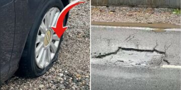 Gropat kthehen në rrezik në rrugën Lezhë-Shëngjin, makinat çajnë gomat