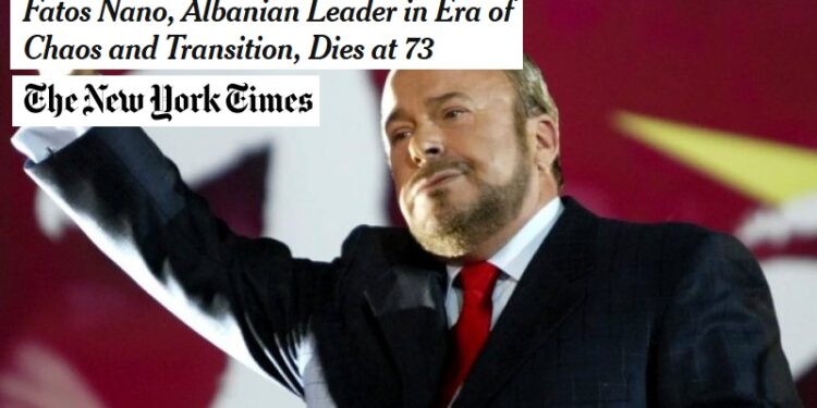 “The New York Times”: Fatos Nano, fundi i një epoke kaosi