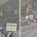 Reshjet e dendura të shiut, trafik i rënduar në aksin Elbasan-Librazhd gjatë gjithë ditës