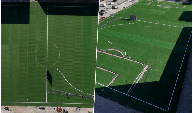 Rama: Me ritëm të mirë punimet për fushën e re të futbollit në Durrës