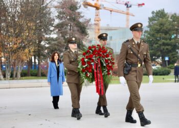 Ministrja Spiropali vizitë zyrtare në Kroaci, pritet nga Presidenti kroat dhe Ministri i Jashtëm