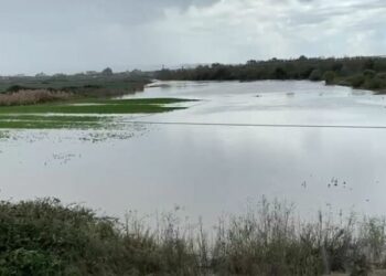 Shkumbini del nga shtrati brenda argjinaturës, rrezik për tokat e Çermë Shkumbinit