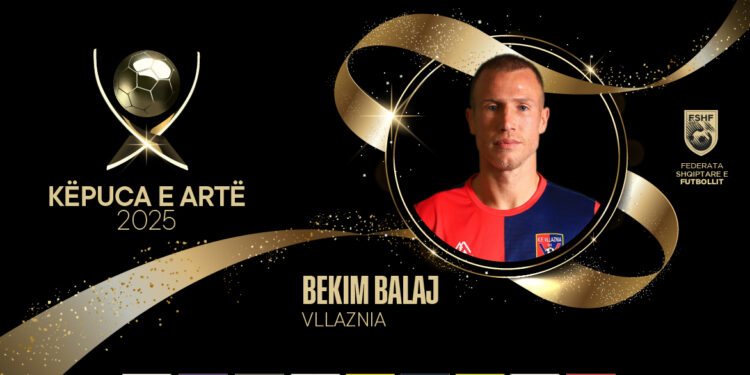 “Këpuca e Artë 2025”/ Bekim Balaj fiton trofeun me 19 gola me Vllazninë