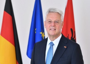 Ambasadori Bergner uron Klodian Brahon për sukses në detyrën e re në SPAK