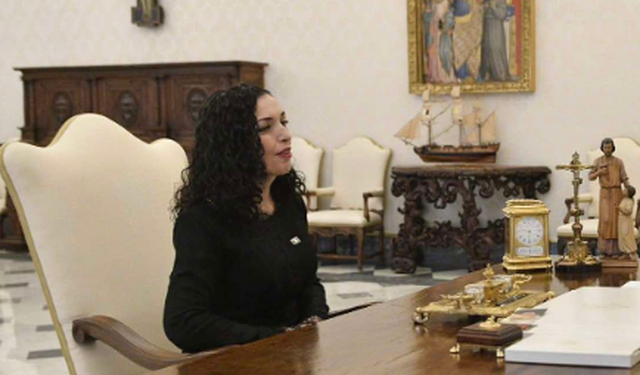 Osmani: Ia paraqita Papës shpresën që Vatikani të njohë Kosovën