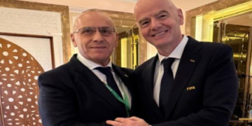 Presidenti i FFK takohet me Infantino në Doha, pjesëmarrës në Komitetin e FIFA-s