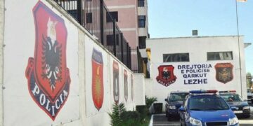 Merr flakë kabina elektrike në një pallat në Lezhë