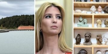Ivanka Trump ndan vizitën e saj në jug të vendit, i shoqëron pamjet me këngën e njohur në shqip