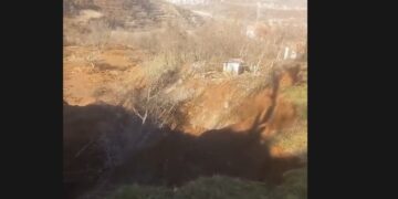 Rrëshqitje masive të tokës në Spathar të Librazhdit, dhjetëra banesa të dëmtuara