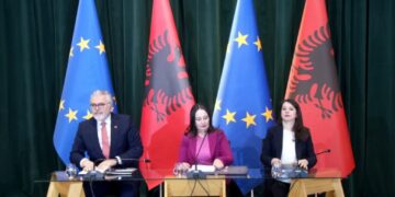 Integrimi në fokus | Tre ministra në konferencë me gazetarët