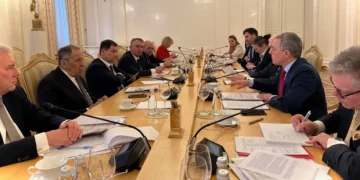 Delegacioni i OSBE në Moskë për herë të parë që nga fillimi i luftës në Ukrainë