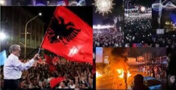 Qytetarët para Kryeministrisë, thirrje për dorëheqjen e Ramës dhe Ballukut