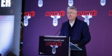 Protesta e opozitës/ Gjekmarkaj: Jemi këtu për të mbrojtur shtetin ligjor