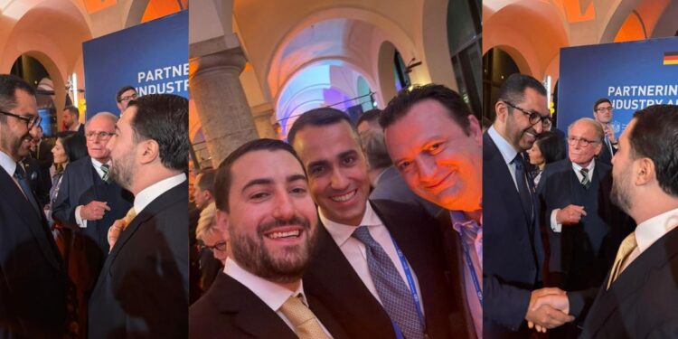 Fatmir Hysenbelliu, takime në Mynih me Luigi Di Maio dhe ministrin e Emirateve të Bashkuara Arabe