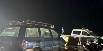 Aksident në Labinot Fushë, dy të plagosur – vështirësohet qarkullimi