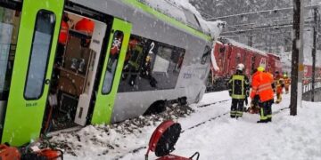 Orteku në Zvicër, 5 të plagosur nga dalja e trenit nga shinat