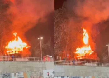 Flakët “përpijnë” lokalin në Lungomare, rrezikohen ndërtesat përreth