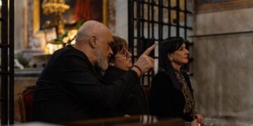 Rama vizitë në Vatikan, publikon foto nga Bazilika me flamurin shqiptar