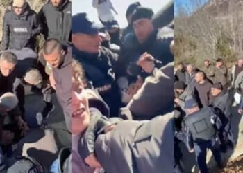 Banorët e Rrjollit sërish në protestë, përplasen me policinë