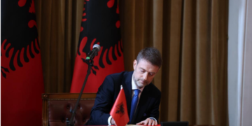 Ministri Hoxha vizitë në Bruksel, takime me Kaja Kallas dhe Marta Kos