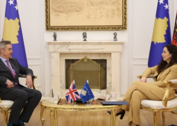 Ambasadori britanik takon Osmanin: Bisedimet konstruktive, thelbësore për të gjetur zgjidhje