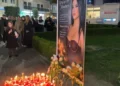 Lezhë: Qytetarët ndezin qirinj për 25-vjeçaren Xhuana Nikollaj